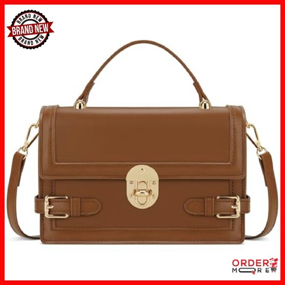 Woven PU Leather Crossbody Bag with Adjustable Strap & Clutch Option - Picture 2 of 7